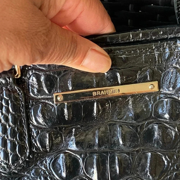 Brahmin Mini Asher Satchel Handbag - Picture 5 of 13